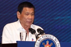 Tổng thống Philippines Rodrigo Duterte. (Nguồn: EPA/TTXVN)