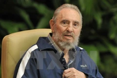 Lãnh tụ cách mạng Cuba Fidel Castro tại Đại hội Đảng Cộng sản Cuba ở Havana ngày 19/4 vừa qua. (Nguồn: AFP/TTXVN)