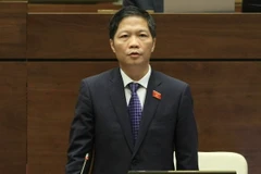 Bộ trưởng Bộ Công Thương Trần Tuấn Anh. (Ảnh: Phạm Kiên/TTXVN)