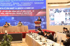 Thứ trưởng Bộ Kế hoạch và Đầu tư-Trần Quốc Phương phát biểu. (Ảnh: Vietnam+)