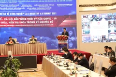 Thứ trưởng Bộ Kế hoạch và Đầu tư-Trần Quốc Phương phát biểu. (Ảnh: Vietnam+)
