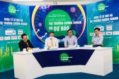 Tọa đàm “Kinh tế vĩ mô và thị trường chứng khoán,” ngày 29/6. (Ảnh: Vietnam+)