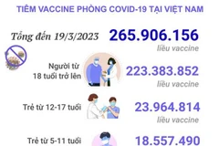 Cập nhật tình hình tiêm vaccine phòng COVID-19 được tiêm ở Việt Nam