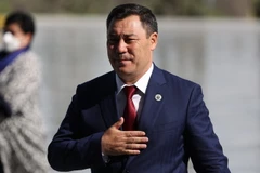 Tổng thống Kyrgyzstan Sadyr Japarov. (Ảnh: AFP/TTXVN)