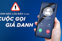 Công an Hà Nội đưa ra cảnh báo về thủ đoạn giả mạo nhân viên nhà mạng của nhóm tội phạm công nghệ cao, nhằm chiếm đoạt tài sản. (Nguồn: Công an Hà Nội)
