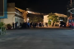 Khu vực Công ty than Vàng Danh, thành phố Uông Bí, nơi xảy ra vụ tai nạn lao động khiến 4 người gặp nạn. (Ảnh: TTXVN phát)