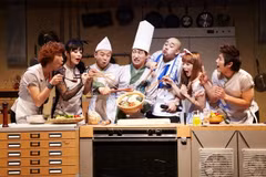 Các nghệ sỹ tham gia chương trình Chef Show. (Ảnh: KTO cung cấp/TTXVN phát)