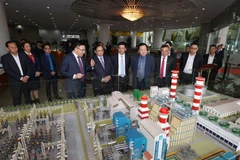 Ủy viên Bộ Chính trị, Thủ tướng Chính phủ Phạm Minh Chính dự Hội nghị Tổng kết công tác năm 2022 và triển khai phương hướng, nhiệm vụ năm 2023 của Tập đoàn Dầu khí Việt Nam. (Ảnh: TTXVN)