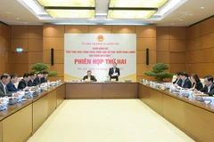 Toàn cảnh Phiên họp thứ hai. (Nguồn: Cổng thông tin điện tử Quốc hội)