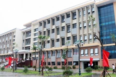 Trường Trung học cơ sở trọng điểm huyện Tiên Du, Bắc Ninh có tổng vốn đầu tư hơn 146 tỷ đồng. (Nguồn: Đài tiếng nói Việt Nam)