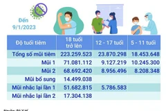 Hơn 265,583 triệu liều vaccine phòng COVID-19 đã được tiêm ở Việt Nam