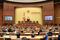Toàn cảnh phiên khai mạc kỳ họp thứ ba, Quốc hội khóa XV, tháng 5/2022. (Ảnh: Văn Điệp/TTXVN)
