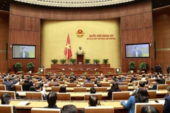 Toàn cảnh phiên khai mạc kỳ họp thứ ba, Quốc hội khóa XV, tháng 5/2022. (Ảnh: Văn Điệp/TTXVN)