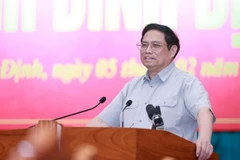 Thủ tướng Phạm Minh Chính làm việc với Ban Thường vụ Tỉnh ủy Bình Định