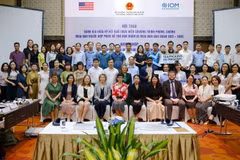 Các đại biểu dự hội thảo. (Nguồn: Báo Chính phủ)