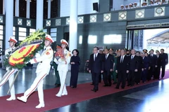 [Photo] Lễ tang nguyên Phó Thủ tướng Chính phủ Nguyễn Khánh