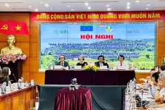 Hội nghị sản xuất và cung ứng cà phê không gây mất rừng theo quy định của Liên minh châu Âu. (Ảnh: PV/Vietnam+)