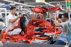Công nhân tại Bình Dương. (Ảnh minh họa. TTXVN phát)
