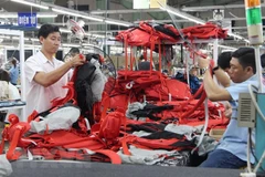 Công nhân tại Bình Dương. (Ảnh minh họa. TTXVN phát)