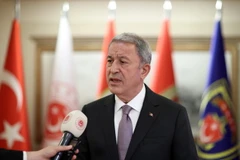 Bộ trưởng Quốc phòng Thổ Nhĩ Kỳ Hulusi Akar. (Ảnh: THX/TTXVN)