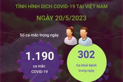 [Infographics] Cập nhật tình hình dịch COVID-19 ở Việt Nam ngày 20/5