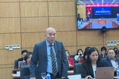 Ông Vũ Bá Phú, Cục trưởng Cục Xúc tiến thương mại thuộc Bộ Công Thương. (Ảnh: Uyên Hương/Bnews/TTXVN)