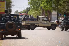 Binh sỹ Burkina Faso. (Ảnh: AFP/TTXVN)