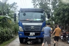 Hiện trường vụ tai nạn. (Nguồn: VOV)