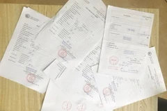 Giấy khám sức khỏe giả. (Ảnh minh họa)