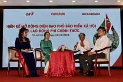 Các đại biểu tham dự tọa đàm. (Ảnh: Thanh Vũ/TTXVN)