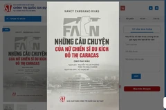 Cuốn sách “Những câu chuyện của nữ chiến sỹ du kích đô thị Caracas”​. (Nguồn: Nhà xuất bản Chính trị Quốc gia Sự thật)