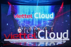 Viettel chính thức ra mắt hệ sinh thái Viettel Cloud. (Ảnh: Minh Sơn/Vietnam+)