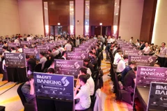200 chuyên gia của 60 đội thi đã tham gia cuộc diễn tập chủ động phòng thủ không gian mạng. (Ảnh: Minh Sơn/Vietnam+)