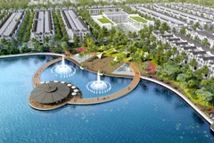 Hệ thống cảnh quan xanh mát với hơn 70ha cây xanh; 12,4ha mặt hồ Harmony và 18,8km kênh đào giúp Vinhomes Riverside vượt qua nhiều đối thủ mạnh để giành được giải thưởng danh giá bậc nhất thế giới.