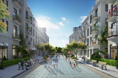 Phân khu Nguyệt Quế tọa lạc kế cận lõi cảnh quan tiện ích của toàn khu đô thị