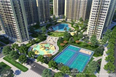 Shop/Shophouse VinCity Ocean Park được thừa hưởng cảnh quan sinh thái xanh mát của đại đô thị.