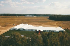 Khu đất xây dựng nhà máy sữa tại Kaluga. (Ảnh: CTV)