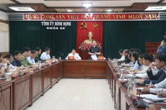 Quang cảnh buổi họp. (Ảnh: Sỹ Thắng/TTXVN)