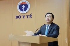 Thứ trưởng Bộ Y tế Trần Văn Thuấn. (Ảnh: TTXVN)