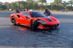 Chiếc xe gây tai nạn. (Nguồn: Otofun)