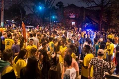 Vila Madalena - nơi hội tụ của cổ động viên World Cup 2014