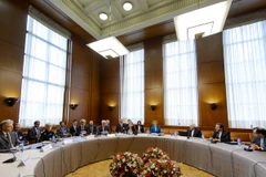 Toàn cảnh một vòng đàm phán. (Nguồn: AFP/TTXVN)