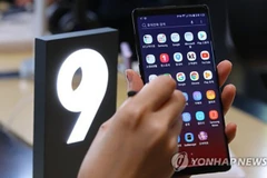 Điện thoại Galaxy Note 9. (Nguồn: Yonhap) 