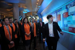 Trình diễn những công nghệ mới nhất của FPT trong tiến trình chuyển đổi số. (Nguồn: FPT)