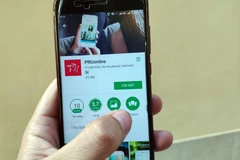 Ứng dụng của Prudential giúp khách hàng thuận tiện hơn khi sử dụng dịch vụ của đơn vị này. (Ảnh: CTV/Vietnam+)