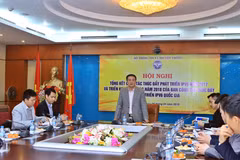  Thứ trưởng Phạm Hồng Hải nhấn mạnh, năm 2017 là năm khởi sắc của IPv6. (Ảnh: Minh Quyết/Vietnam+)