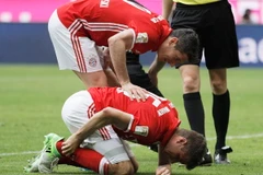 Chấn thương của Muller là khá nghiêm trọng và anh sẽ không có mặt tại trận đấu với TSG 1899 Hoffenheim. (Ảnh: Nguồn Fcb.de)