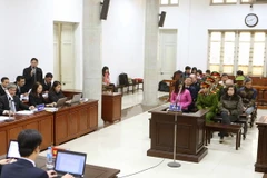 Quang cảnh Phiên tranh tụng. (Ảnh: Doãn Tấn/TTXVN)