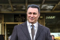 Cựu Thủ tướng Macedonia Nikola Gruevski. (Nguồn: EPA)