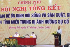 Thủ tướng Nguyễn Xuân Phúc phát biểu kết luận tại hội nghị. (Ảnh: Thống Nhất/TTXVN)